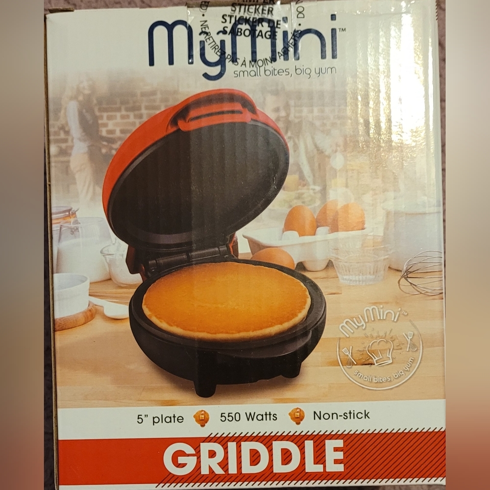 NIB MyMini Griddle